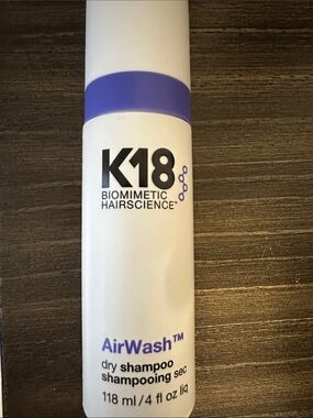 Like New only used once! AirWash Dry Shampoo - White & Purple